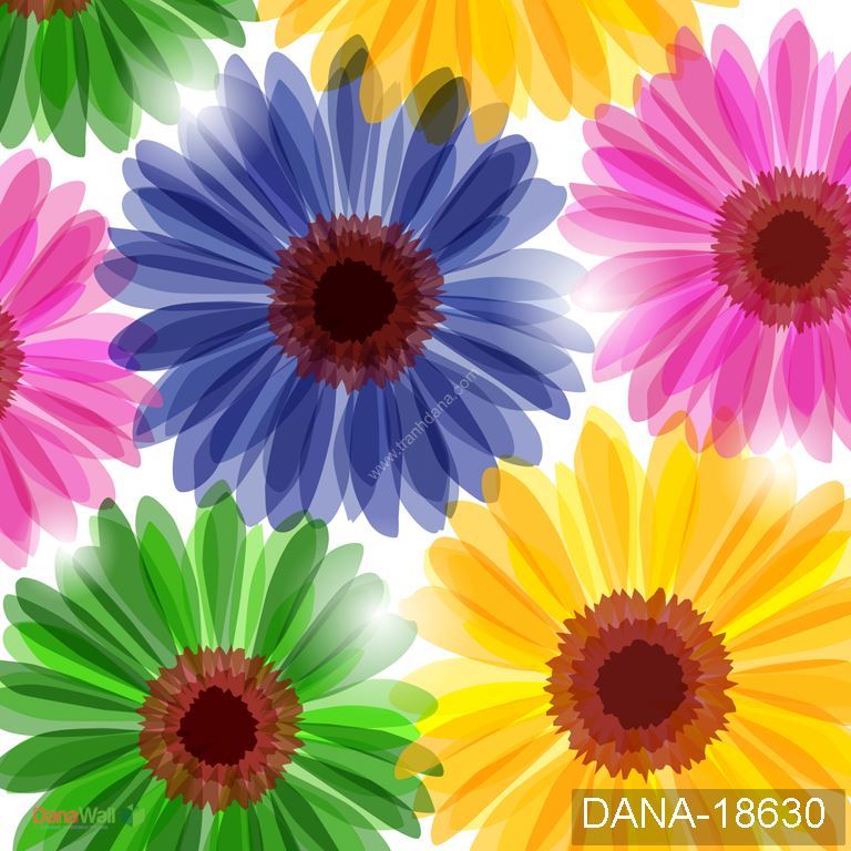 tranh 3d hoa flowers